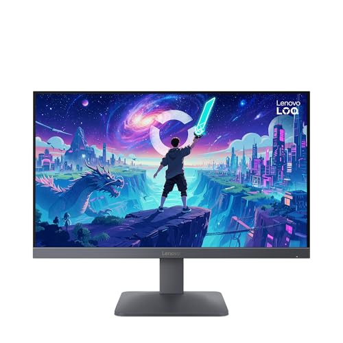 Image of Lenovo LOQ 24-10 Monitor 23.8 inch FHD IPS Gaming Monitor - 200Hz - 0.5ms MPRT - HDR10 - FreeSync Premium