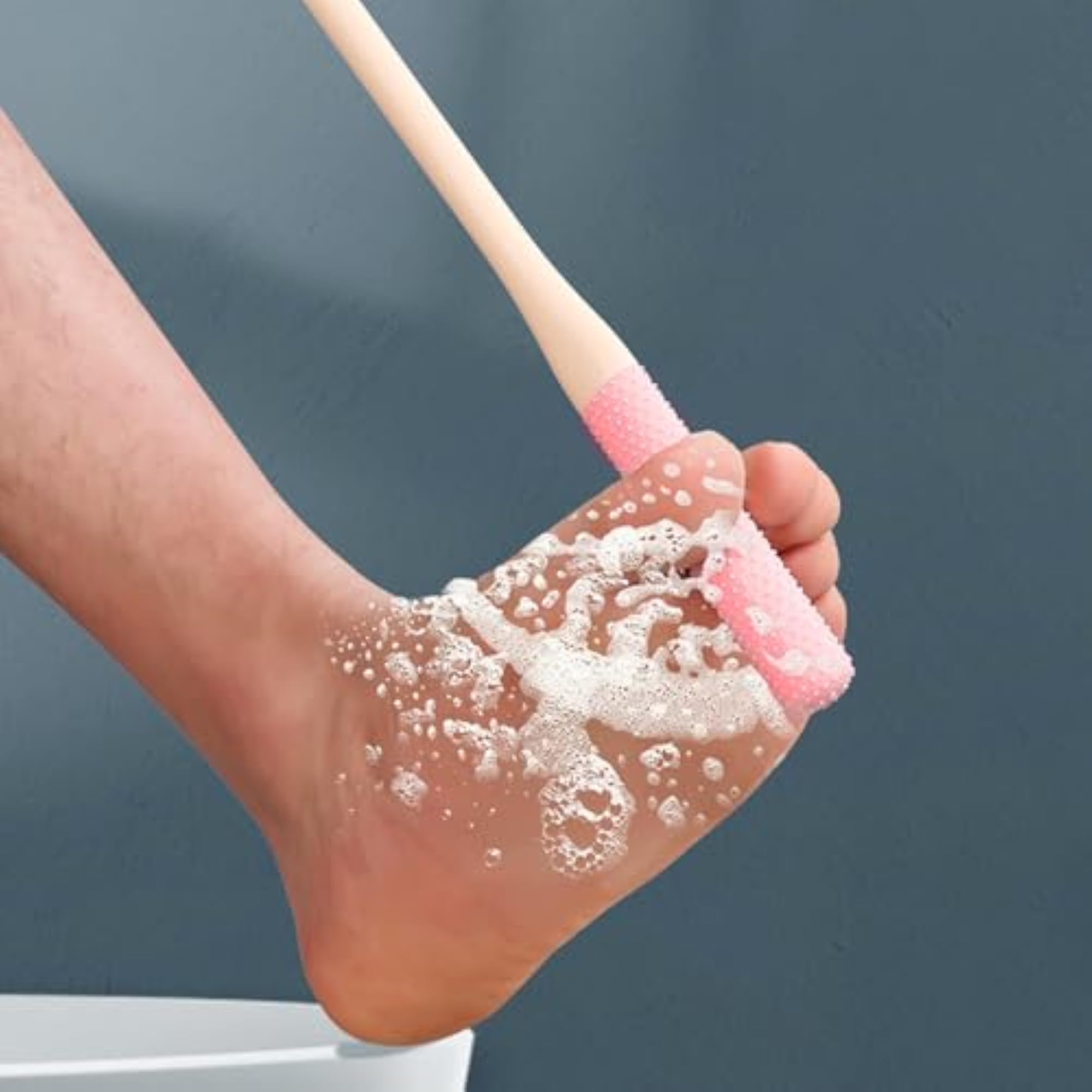 Silicone Toe Gap Cleaning Brush, 2PCS