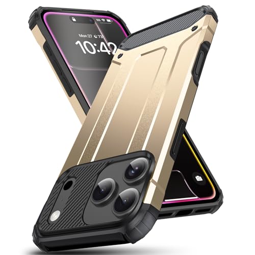 GTUJWN iPhone 17 Pro Max �Ή� �P�[�X �Ռ��z�� �ϏՌ� �X�}�z�J�o�[ TPU+PC�o���p�[ ��d�\�� �J�����ی� �����h�~ �C�菝 �w��h�~ �X�}�z�P�[�X �A�C�t�H��17 �v�� �}�b�N�X �Ή� �P�[�X �y�� ���^ ���E�ȒP �ϋv 