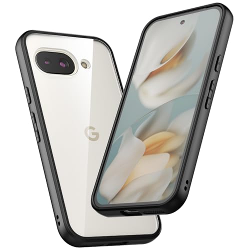 Coque transparente pour Google Pixel 9a 2025 protection antichoc fine dos rigide PC
