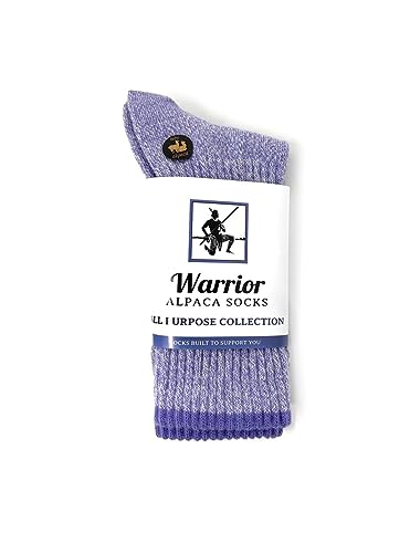 Image of WARRIOR ALPACA SOCKS - Everyday Warrior Collection - All-Purpose Alpaca Socks - Daily Wear for Every Season