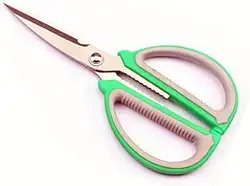 Tesoura de costura de aço inoxidável forte para uso doméstico (M)