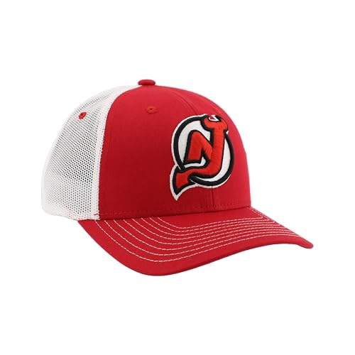 Image of ZHATS NHL Unisex-Adult NHL Officially Licensed Adjustable Snapback Hat Dakota Icon Team Color
