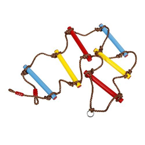 SUPVOX Playset Ladder for Boys and Girls Adjustable Climbing Rope Ladder for and Outdoor Play Areas