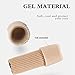 Cuttable Toe Tubes Sleeves 5 Pack, Made of Elastic Fabric Lined with Silicone Gel, Toe Sleeve Protectors for Bunion, Hammer Toe, Callus Corn, Blister