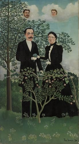 Peinture murale Henri Rousseau sur toile canvas haut de gamme pour intérieur chic