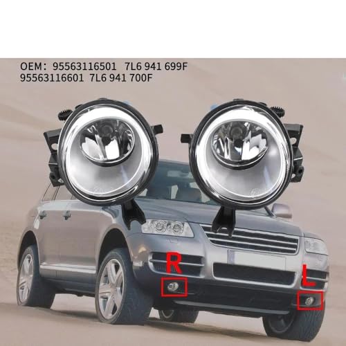 Ensemble de feux antibrouillard 9556311650 7l6941699f Cayenne 2008-2010
