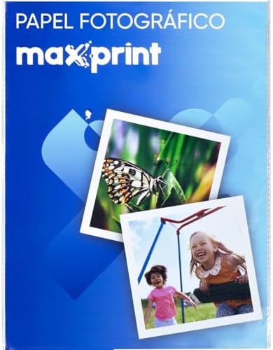 Papel Fotográfico Glossy Maxprint A4 150gsm - 50 Folhas