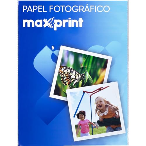 Papel Fotográfico Glossy Maxprint A4 150gsm - 50 Folhas