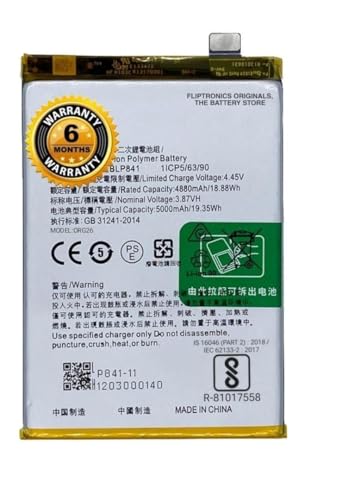 Image of Original BLP841 Battery for Realme 8 Battery with 6 Month Warranty*** (P190)