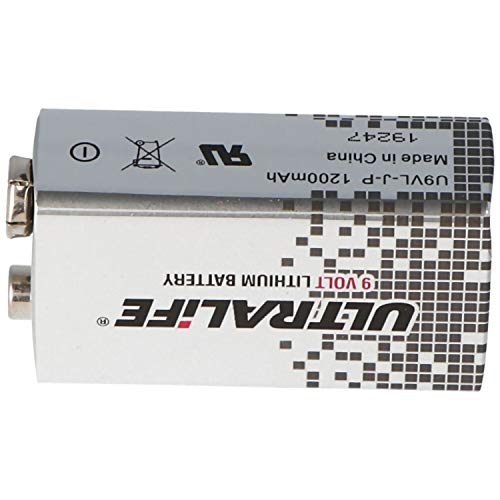 Batterie 9V Ultralife E-Block lithium U9VL haute performance
