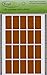 Royal Green Rectangular Brown Color Coding Stickers 1.57 inch x 0.75 inch (40mm x 19mm) - 1000 Pack