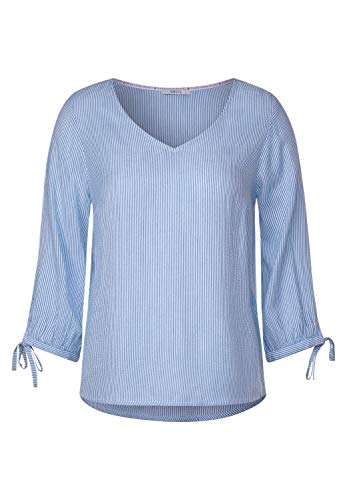 Preisvergleich Produktbild Cecil Damen Seersucker-Bluse Blouse Blue XL