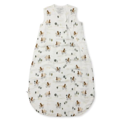 Image of Loulou Lollipop Lightweight Muslin Wearable Baby Blanket Sleeping Bag, Unisex Infant Toddler, 0.5 TOG, 2-Way Zipper Sleepsack