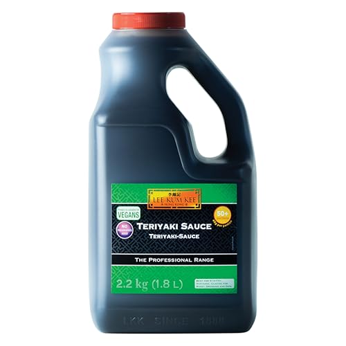 Lee Kum Kee Teriyaki Sauce – Würzsauce mit orientalischen Aromen – 1 x 1,8 l