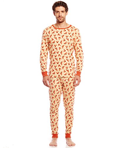 Leveret Mens Pajamas 2 Piece Pajamas 100% Cotton Variety Of Styles (Size X-Small-XX-Large)