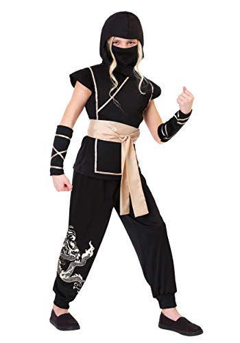 Girl's Guardian Ninja Costume Small