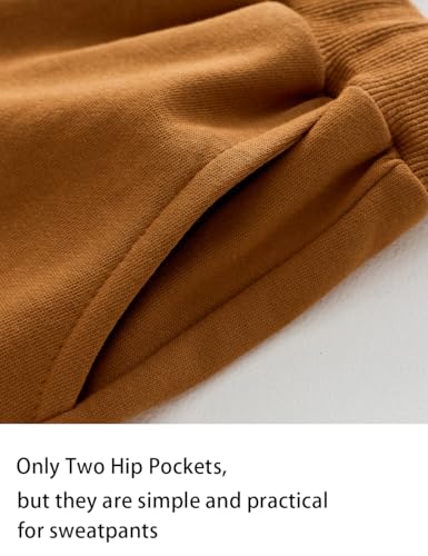 Kids' Solid Color Drawstring Cotton Sweatpants Jogger Pants for Boys & Girls4