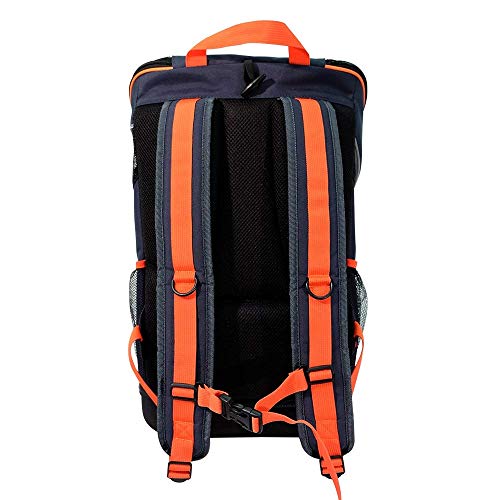 ibiyaya Hunderucksack für kleine Hunde | Bis 8 kg | Hundetragetasche Hundetransportbox | Reisetasche Haustiertasche | Farbe: Dunkelblau | Hundetasche