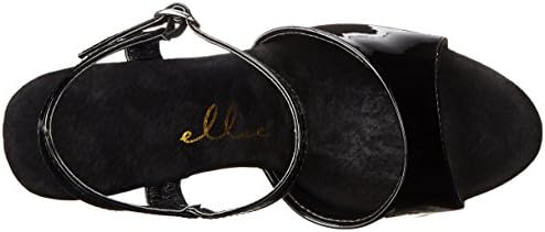 Ellie Shoes Women's 609-juliet Platform Sandal, Black, 7 M US | Image 4