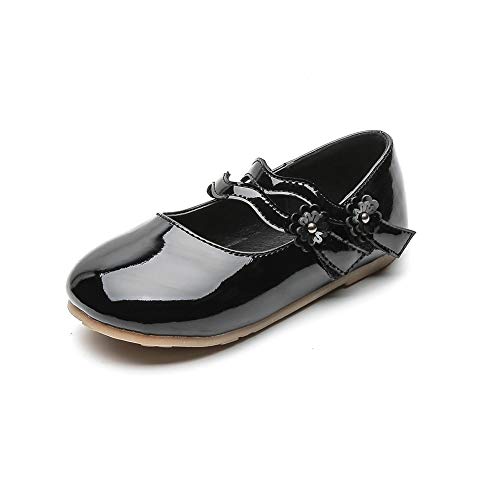 Girls Ballerina Wedding Dress Mary Jane School Flats