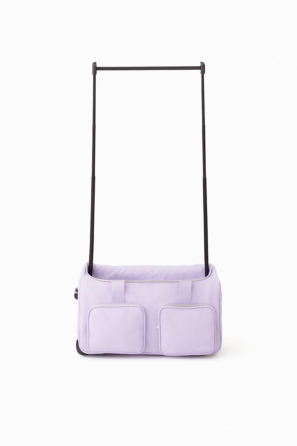 Rac N Roll Collapsible Rolling Dance Bag with Garment Rack (Clothes Rack), Foldable Competition Travel Duffel with Wheels for Dancers, Cheer, Pageant,