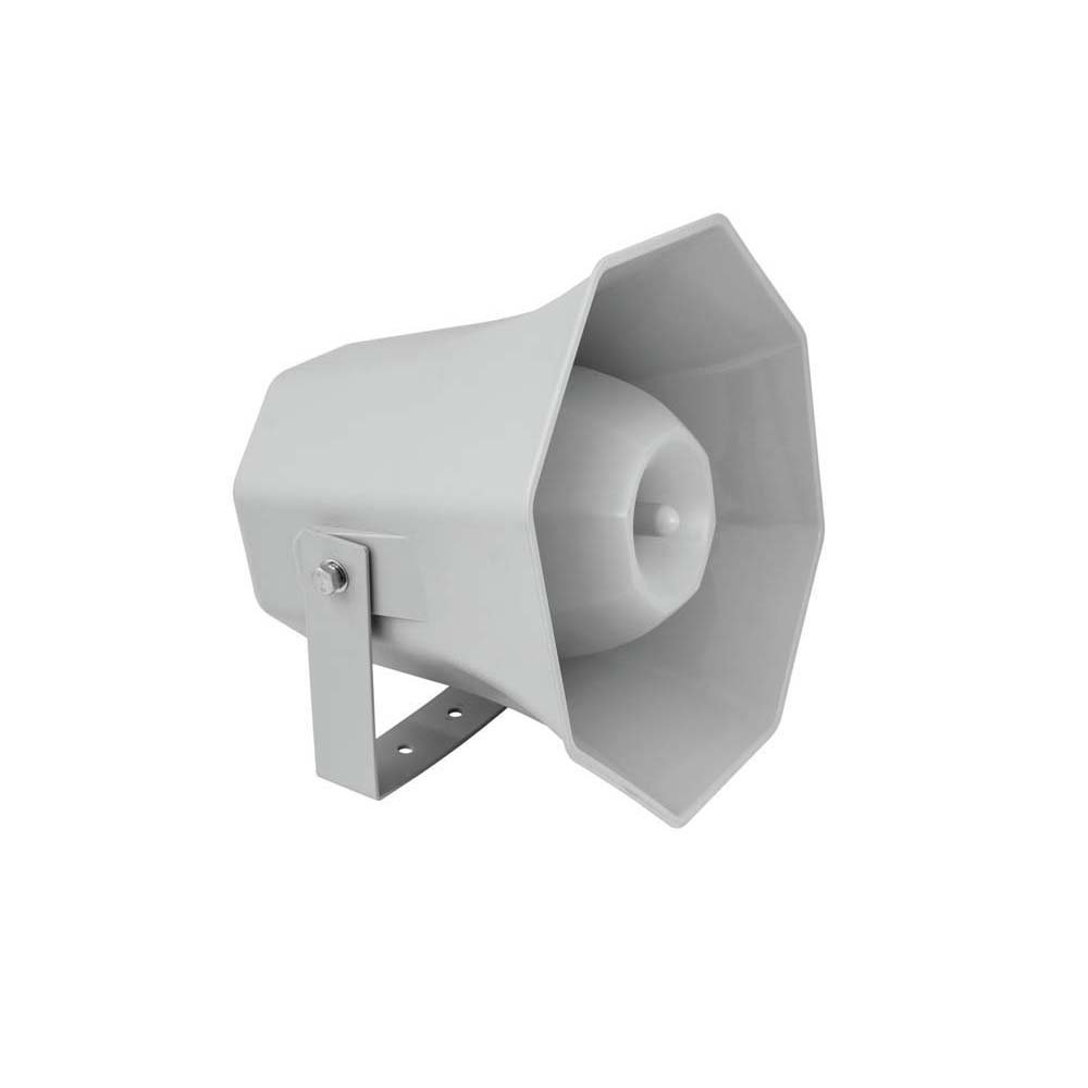 OMNITRONIC HS-80 Druckkammerlautsprecher | Wetterfester Lautsprecher, LF: 6,5" HF: 1" - 100 V 20/40/80 W RMS