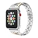 Wearlizer Pure Gold Silver Compatible with Apple Watch Band 38/40/41/42mm Womens Color 2-Tone Bling Rhinestone Metal Strap X-Link Bracelet for iWatch Series 11 10 9 8 7 6 5 4 3 SE/Ultra 3 2 1