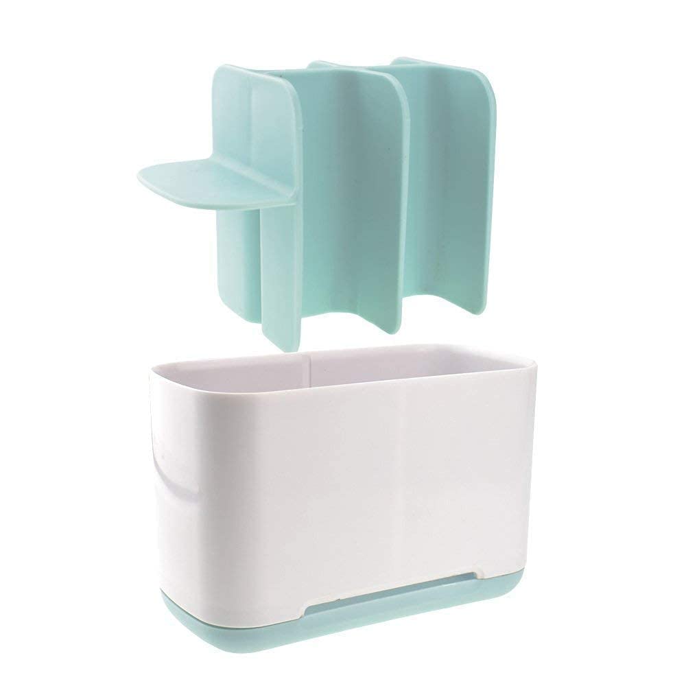 JEEJEX Plastic Bathroom Easy Store Toothbrush Caddy Multipurpose Toothbrush Holder Toothpaste Toothbrush Holders Organizer Container Stand Storage Box 4