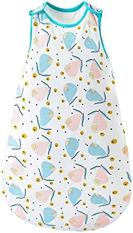 XHDA 1.5 TOG Baby Sleeping Bag 0-6 Months for baby, 100% Cotton Material Baby Wearable Blanket, Soft, Comfortable Fit for Baby Toddler