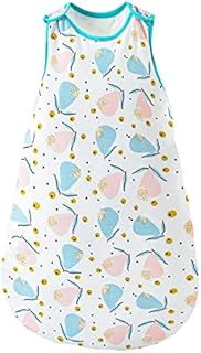 XHDA 1.5 TOG Baby Sleeping Bag 0-6 Months for baby, 100% Cotton Material Baby Wearable Blanket, Soft, Comfortable Fit for Baby Toddler