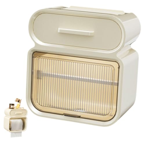 SOIMISS Fazzoletti Da Parete Resistente Contenitore Per Tovaglioli Foratura Organizer Per Scomparto Superiore Multifunzione