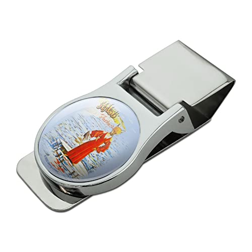 GRAPHICS & MORE Genesis Foxtrot Satin Chrome Plated Metal Money Clip