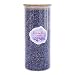 Lavande Sur Terre Naturally Dried Lavender Flowers Ultra Blue Culinary Grade Highland Grow Dried Lavender Seeds with Easy Resealable Huge Glass Bottle