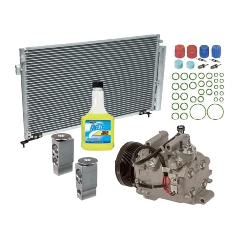 Comfort Auto New AC Compressor KIT Fits: 2006 2007 2008 2009 2010 2011 Honda Civic 1.8L 2 Door Coupe ONLY 1 Year Warranty Cover