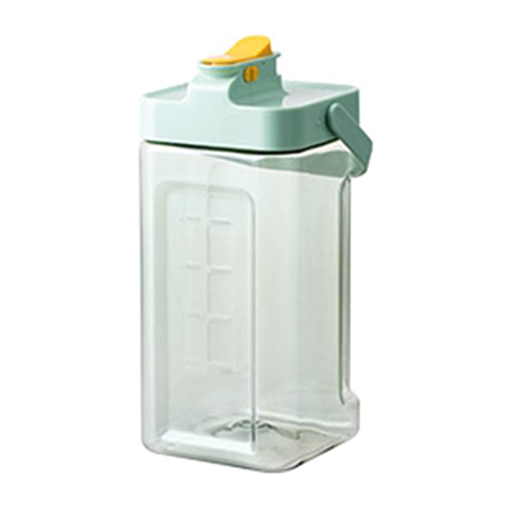 CTRLZS Summer Drink Dispenser with Tap, Large-Capacity Juice Drink Dispenser, Cold Kettle with Faucet,Green 3.5L