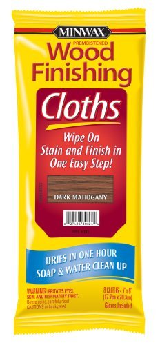 Minwax 30824 Wood Finishing Clothes, Dark Mahogany, by Minwax