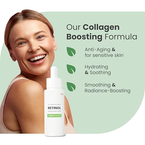 Swedish Nutra Anti-Ageing Retinol Face Serum, 30 ml, White/Yellow, 30 ml (Pack of 1) - Image 3