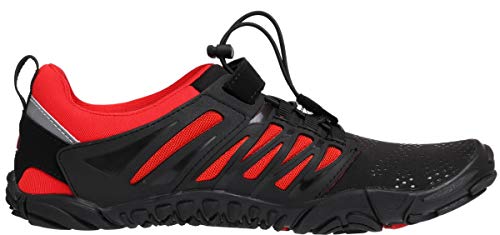 image for WHITIN Men's Trail Running Shoes Minimalist Barefoot Wide Width Toe Bo