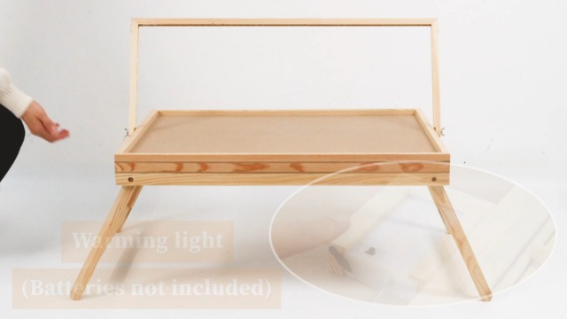 Plateau à Puzzle En Bois Avec 6 Tiroirs FLINQ - Pour Puzzles Jusqu'à 1000 Pièces - Dimensions 76x56 Cm - Planche De Rangement Avec Couvercle
