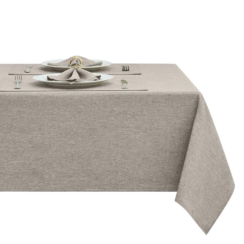 For Kitchen Dining Dinner(flaxen/52x70 Inch)