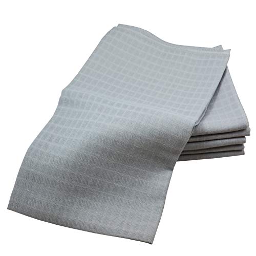 MMC pack of 6 muslin diapers, 6 Grey, 80 x 70 cm - Image 2