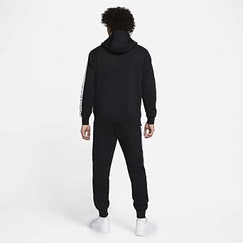 Nike DM6838-010 Men's Tracksuit with Hood Sport Essentials Black