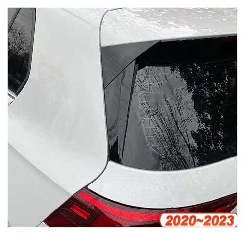 Spoiler de lunette arrière Golf 8 style carbone : aérodynamisme MK8