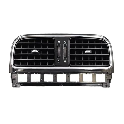 Bouche d'air CA OEM 6R0819728 pour VW Polo 2011-2013 | Grille tableau de bord noir mat chrome