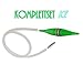 Produktbild Shisha Aufrüst-Kit Ice-Bazooka Grün, Komplettset mit 150cm Silikon-Schlauch