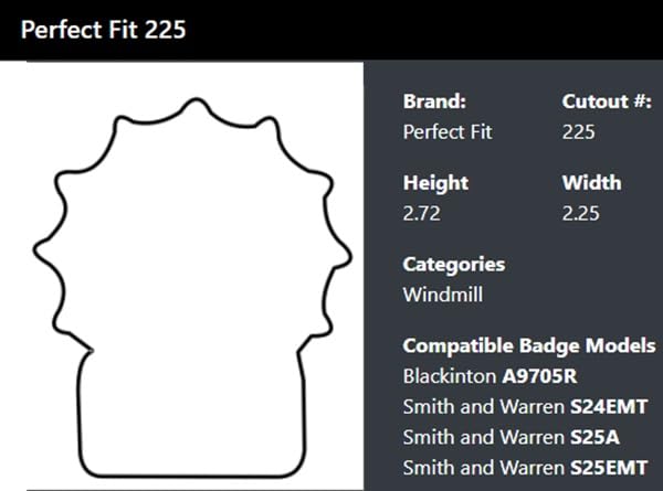 Perfect Fit Shield Wallets NYPD Detective Style Hidden Badge Wallet Leather Brown (Cutout PF225)4