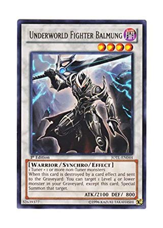 Amazon.co.jp: 遊戯王 英語版 JOTL-EN044 Underworld Fighter Balmung