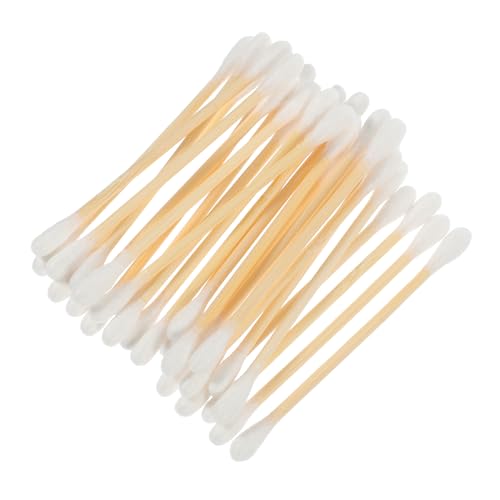Mikinona 10Bags Cotton Buds Multipurpose Swabs for Makeup Cleaning and Crafting Soft Cotton Tips Sticks for Home and Outdoor Use