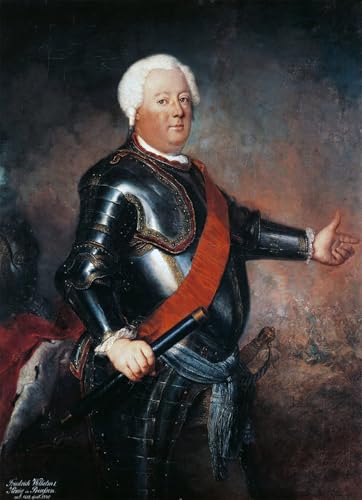 Affiche Décorative Portrait de Frédéric-Guillaume Ier de Prusse - Tableaux en Toile 60x90